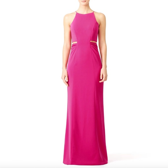 Badgley Mischka - Pink Keena Gown